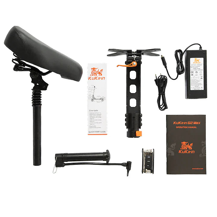 Electric Scooter KuKirin G2 MAX, Speed 55km/h, Range 80km, 48V/20.8Ah