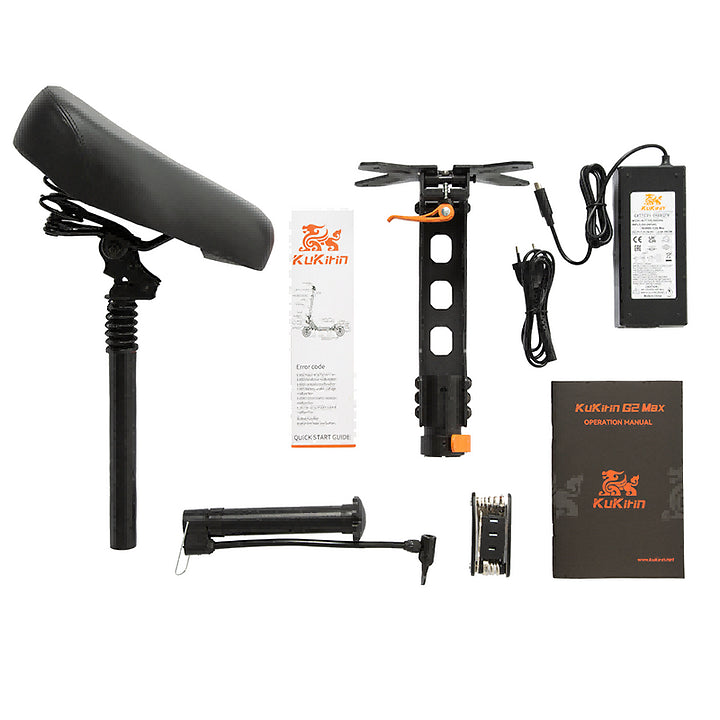 Електрическа тротинетка KuKirin G2 MAX, Скорост 55км/ч, Пробег 80км, 48V/20.8Ah