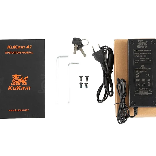 KuKirin A1 Electric Scooter, Speed 45km/h, Range 50km, 48V/13Ah