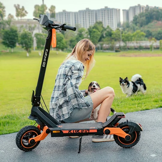 Electric Scooter KuKirin G3, Speed 55km/h, Range 75km, 52V/18Ah