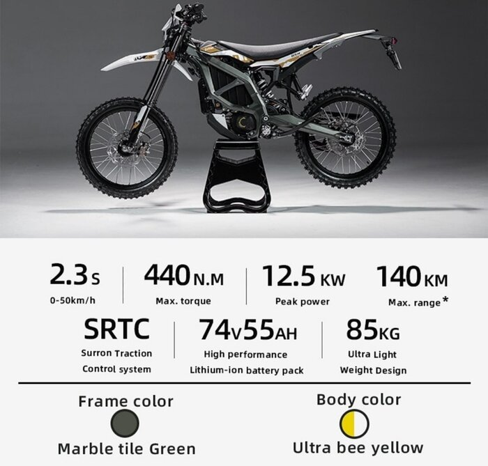 Електрически мотор Sur-Ron Ultra Bee