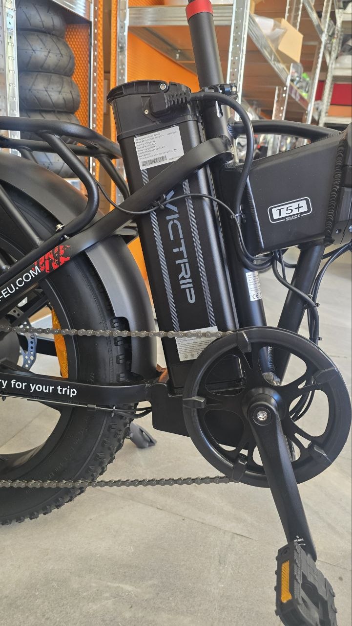Foldable electric bicycle VICTRIP T5+ PLUS Two batteries 20ah*2 200km 45km/h