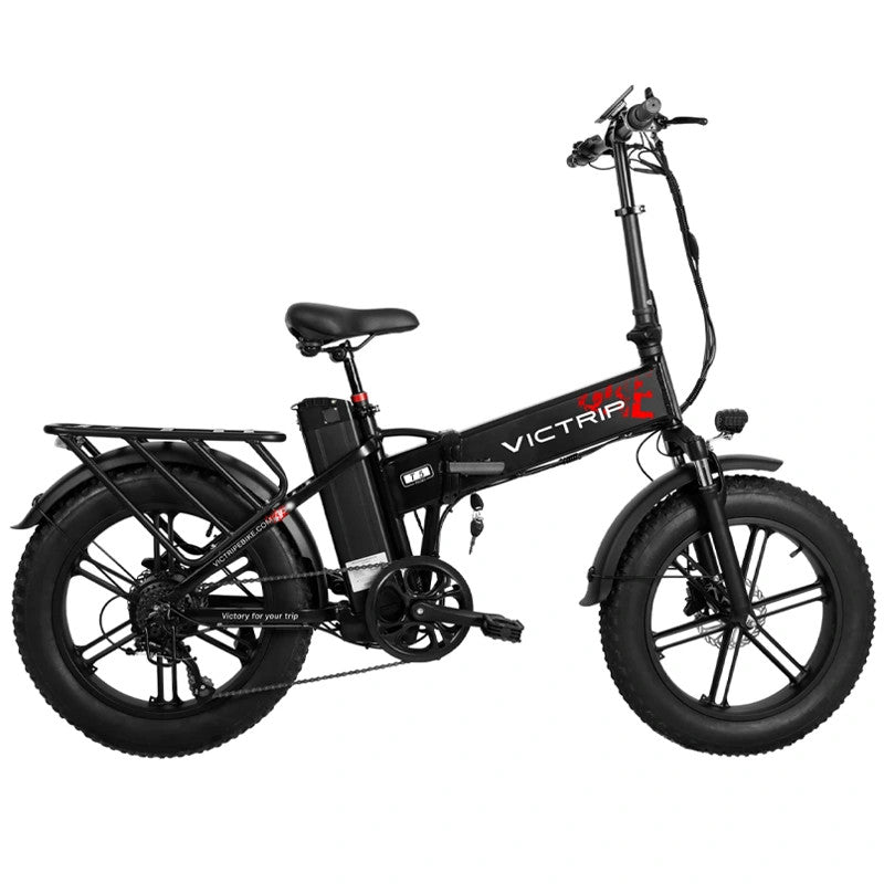 Сгъваем електрически велосипед колело VICTRIP T5+ PLUS Две батерии 20ah*2 200км 45km/h